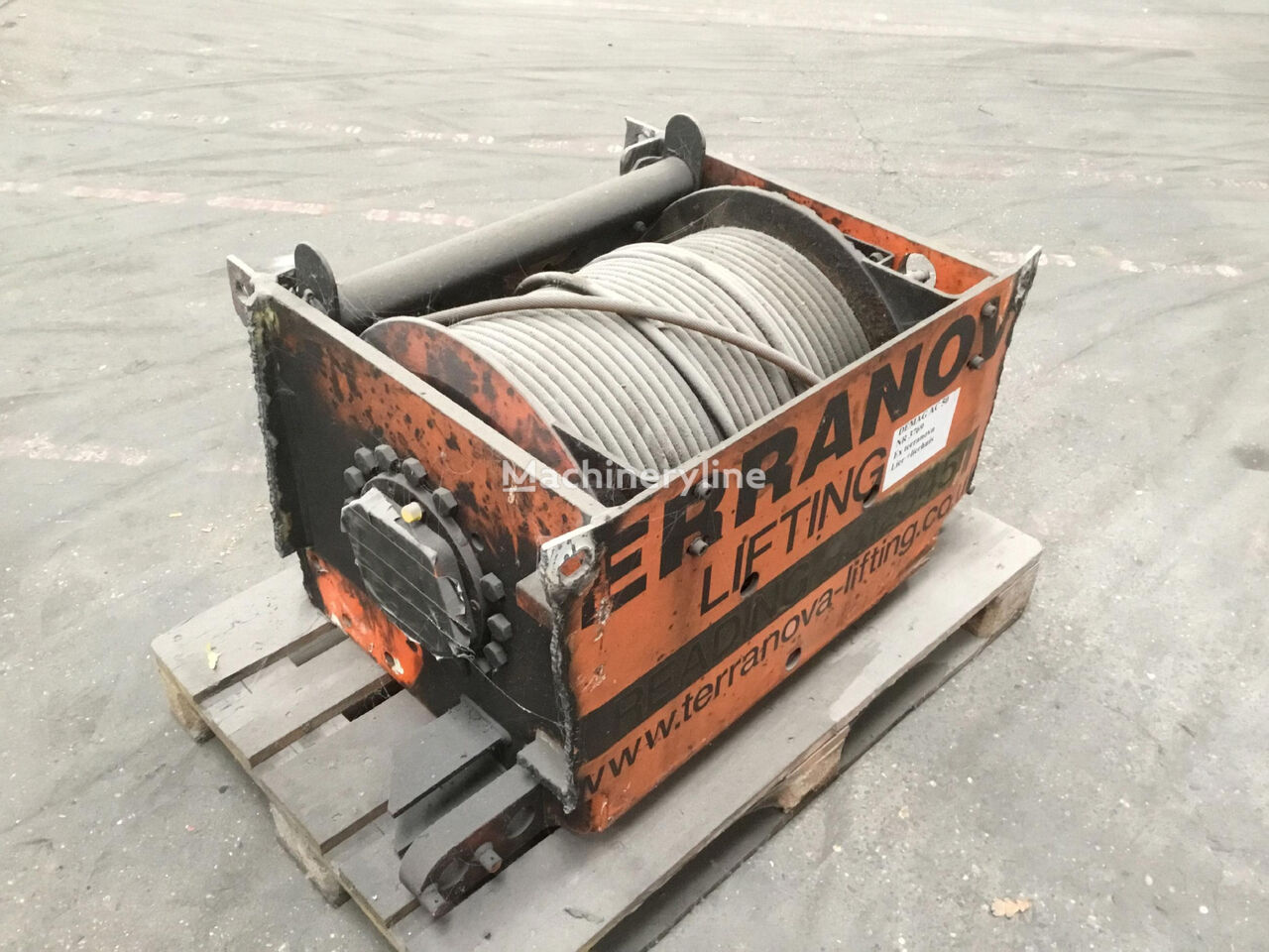 Terex AC 50/155 winch cabrestante para grúa para Demag AC 50/155  grúa móvil