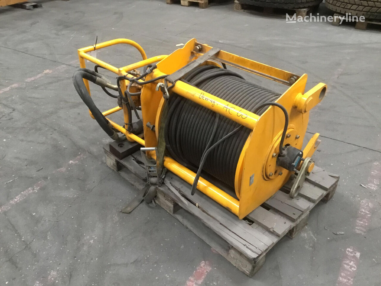 Terex AC 60 winch crane winch for Demag AC 60  mobile crane