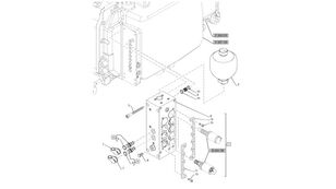 48055637 crankcase for New Holland T6070 wheel tractor