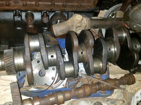 crankshaft for Case 580 S excavator