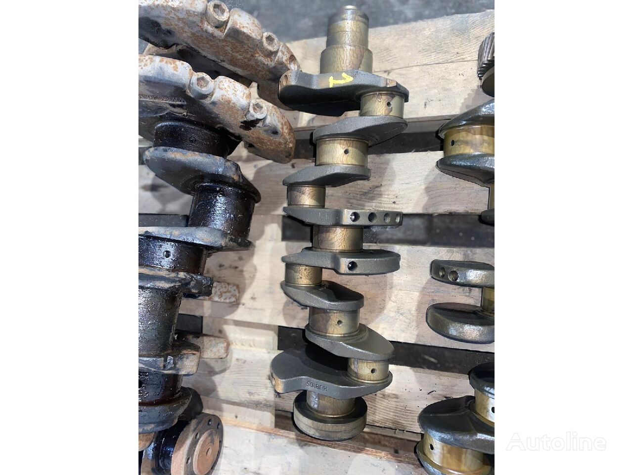 crankshaft Deutz L30D / BF4M2011 Cambota do Motor F41011 04179405R untuk truk Deutz