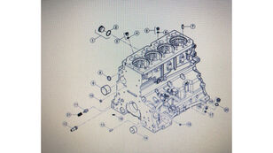 bloque de motor para Claas Arion St 4 tractor de ruedas