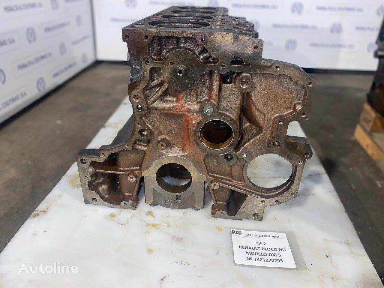 Deutz : 7900 / D5F Bloco do Motor BF4M1013C 4905244 cylinder block for Deutz truck