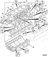 bloc-moteur JCB 02/802396 pour excavateur JCB JS145LC, JS115 AUTO, JZ140, JS160 T3, JS130LC, JZ140WM, JZ140HD, JS180 T3, JZ140R, JS145HD