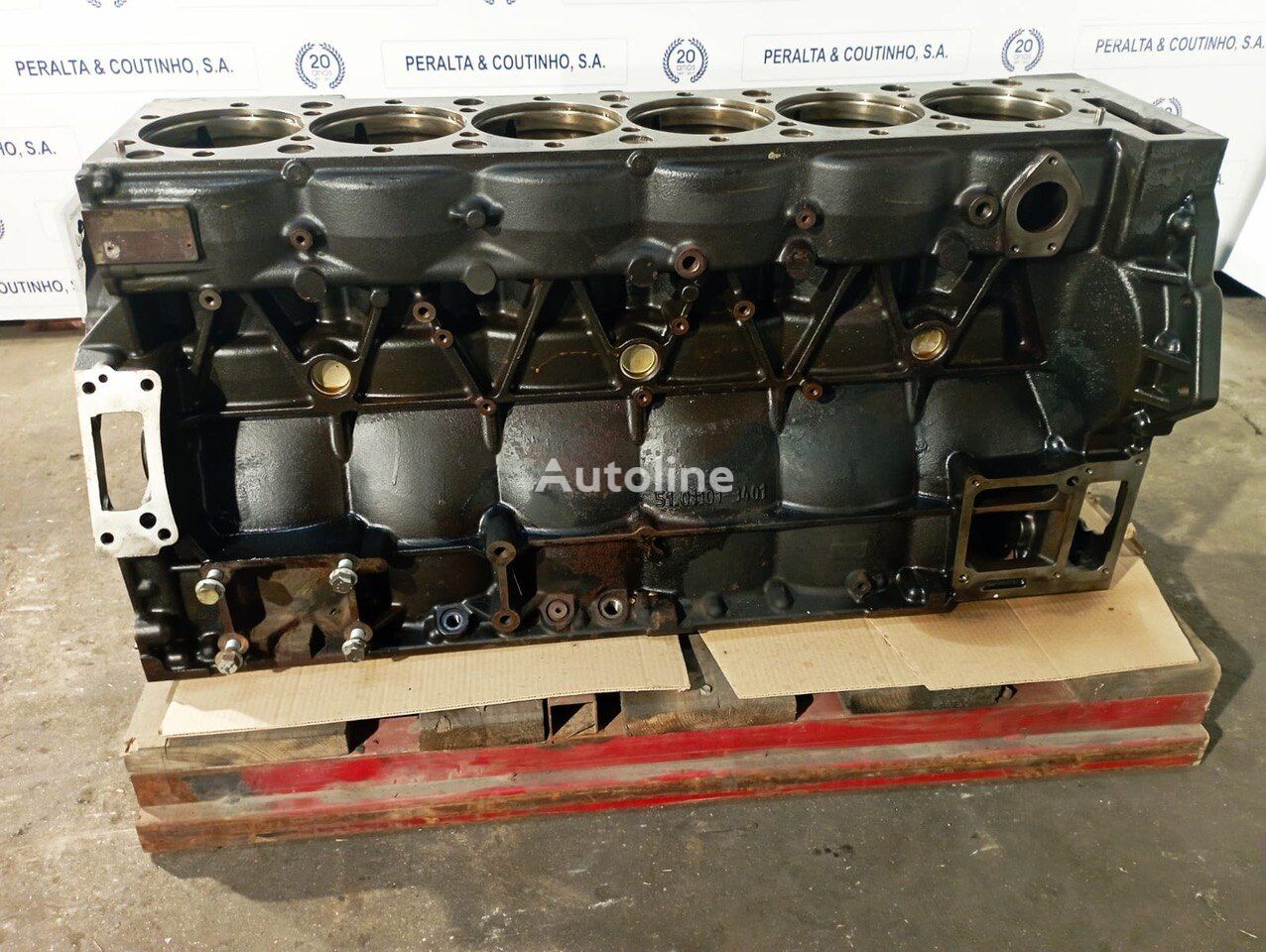 MAN D2676 / 51011011022 cylinder block for MAN truck