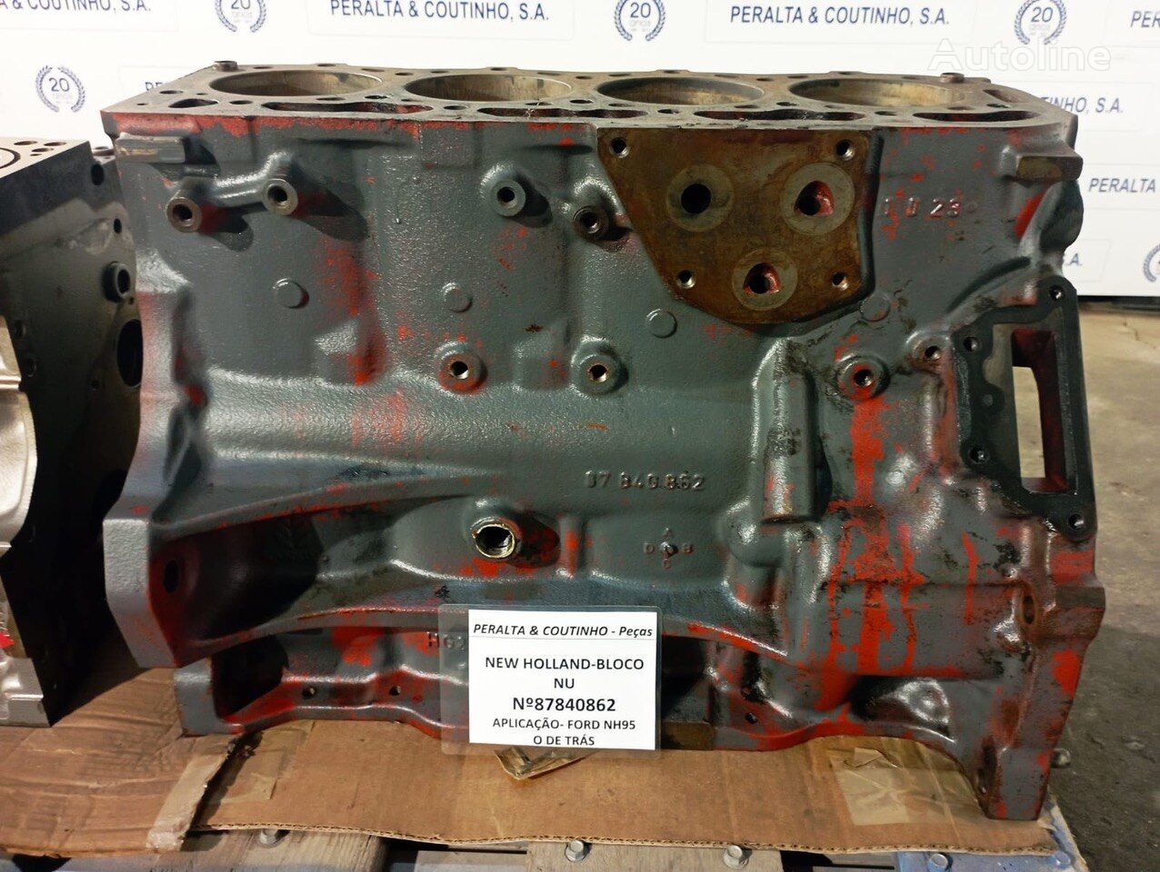 New Holland : NH95 / 304T Bloco do Motor 87840862 cylinder block for New Holland truck