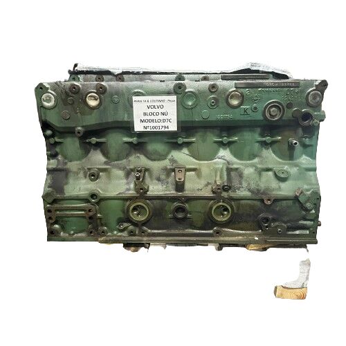 bloc-moteur Volvo D7C Bloco do Motor 1001794 pour camion