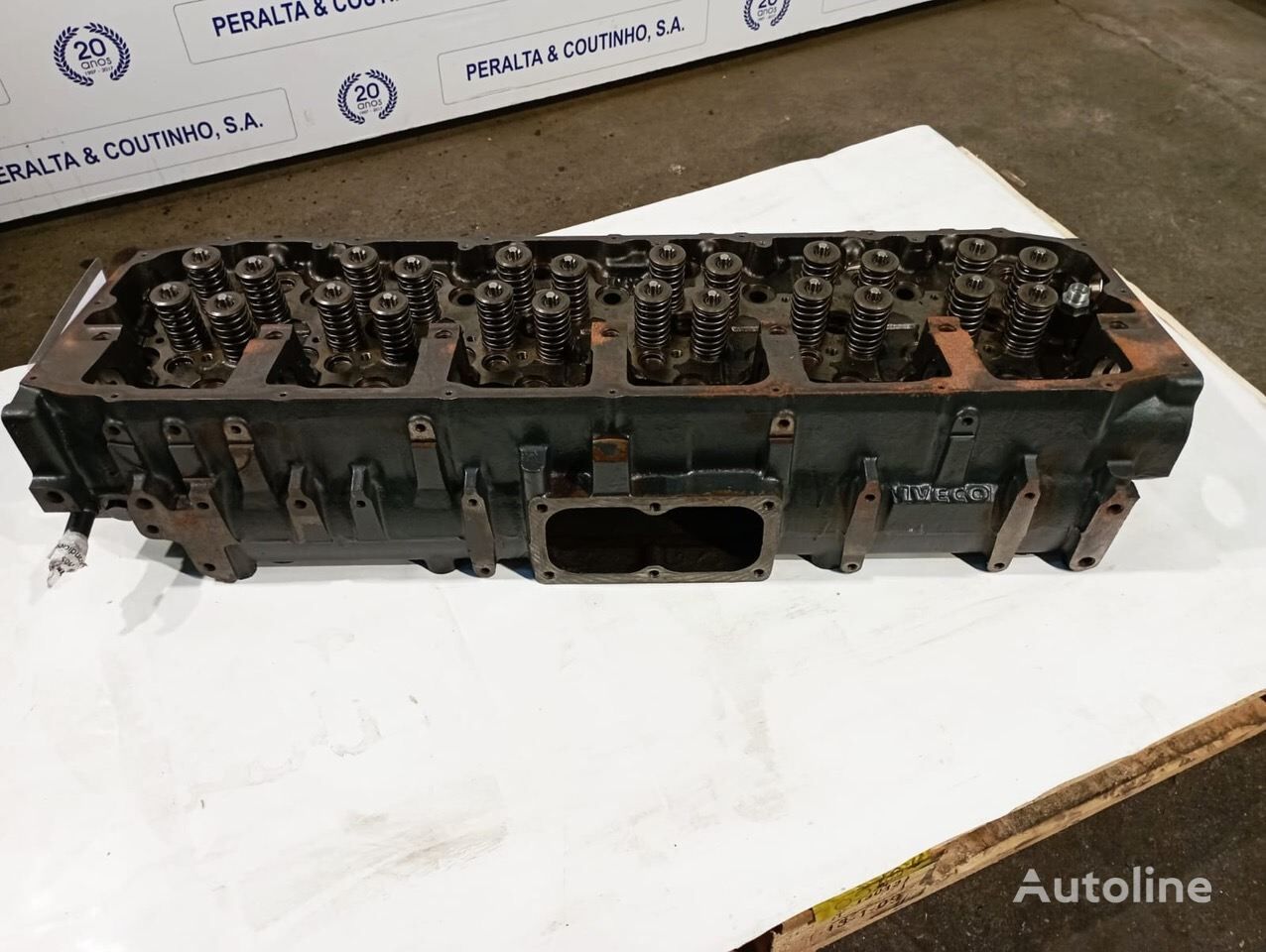 IVECO F2BE0682 Cabeça do Motor com Válvulas Cursor 8 99478001 cylinder head for IVECO truck