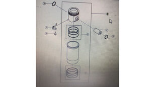 Claas 00 cylinder liner for Claas Arion 640 600  wheel tractor