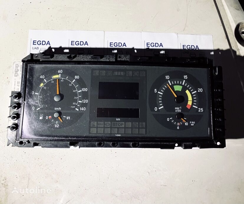 dashboard for Mercedes-Benz truck tractor