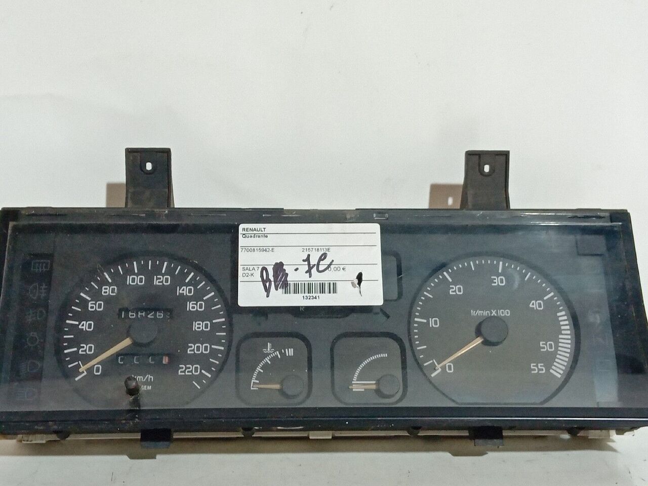 dashboard for Renault 19 I Chamade (L53_) | 88 - 92 truck