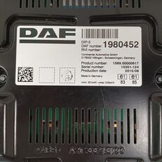 DAF CONTINENTAL INSTRUMENT PANEL dashboard for DAF CF Euro 6 truck