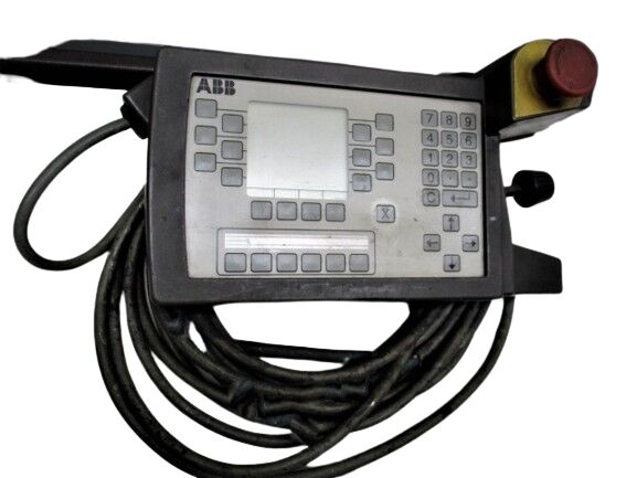 ABB Robotics Teach Pendant E-31712 SKP-02 dashboard for industrial robot