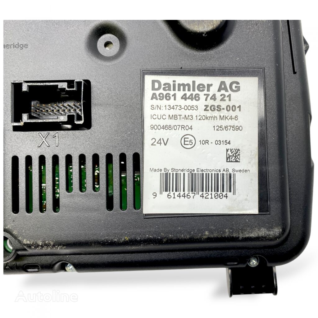 Daimler Actros MP4 1845 (01.12-) dashbord for Mercedes-Benz Actros MP4 Antos Arocs (2012-) trekkvogn