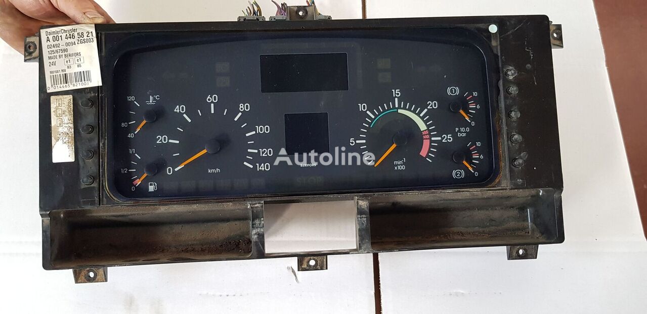 Mercedes-Benz ACTROS dashboard for Mercedes-Benz ACTROS truck