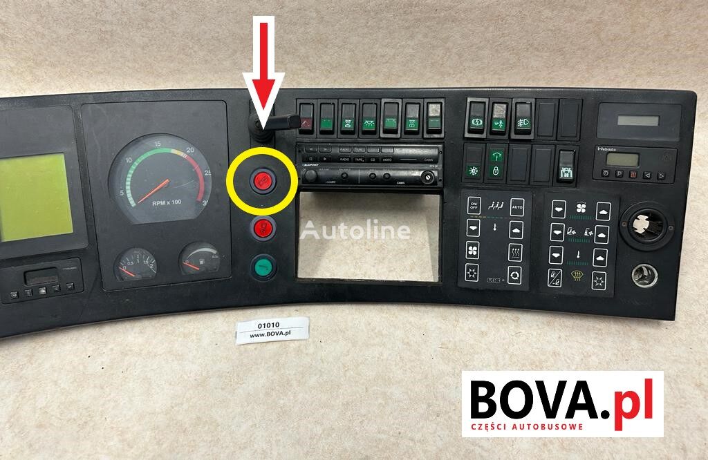 tableau de bord Przycisk otwierania, zamykania drzwi przednich pour bus Eos
