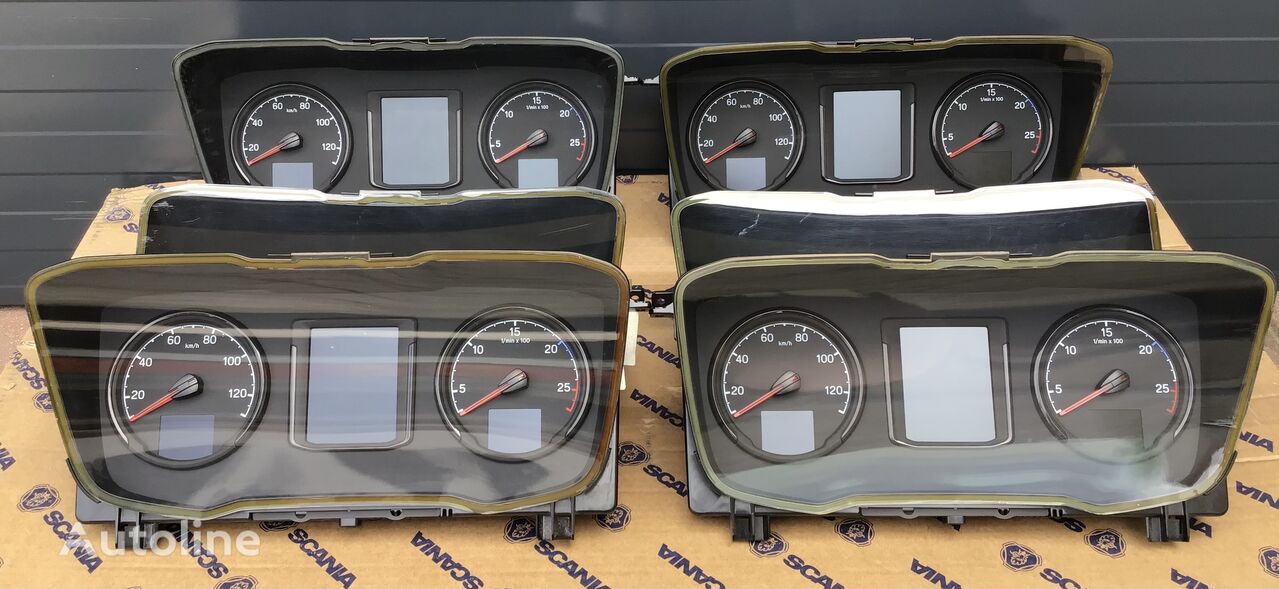 Scania dashboard for truck tractor