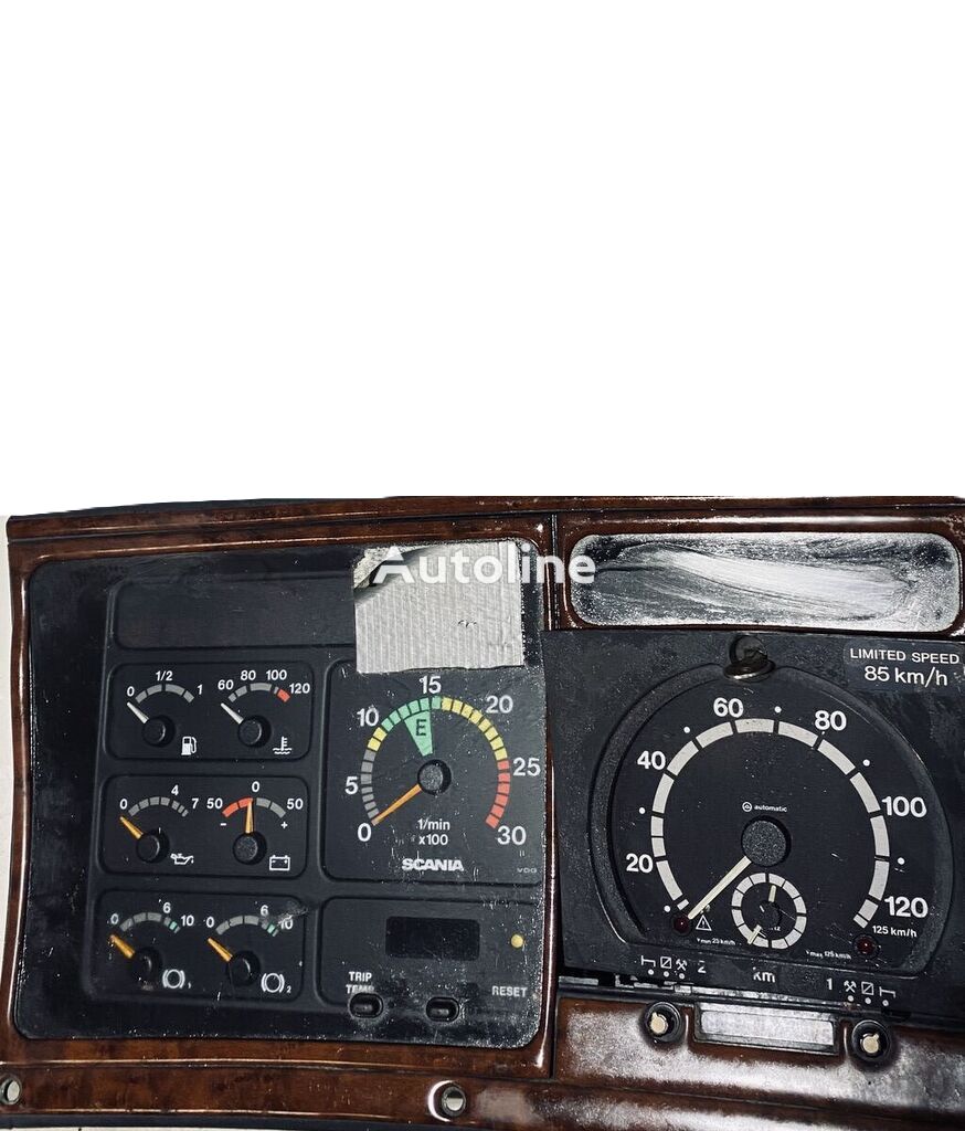 dashboard for Scania 164 truck tractor