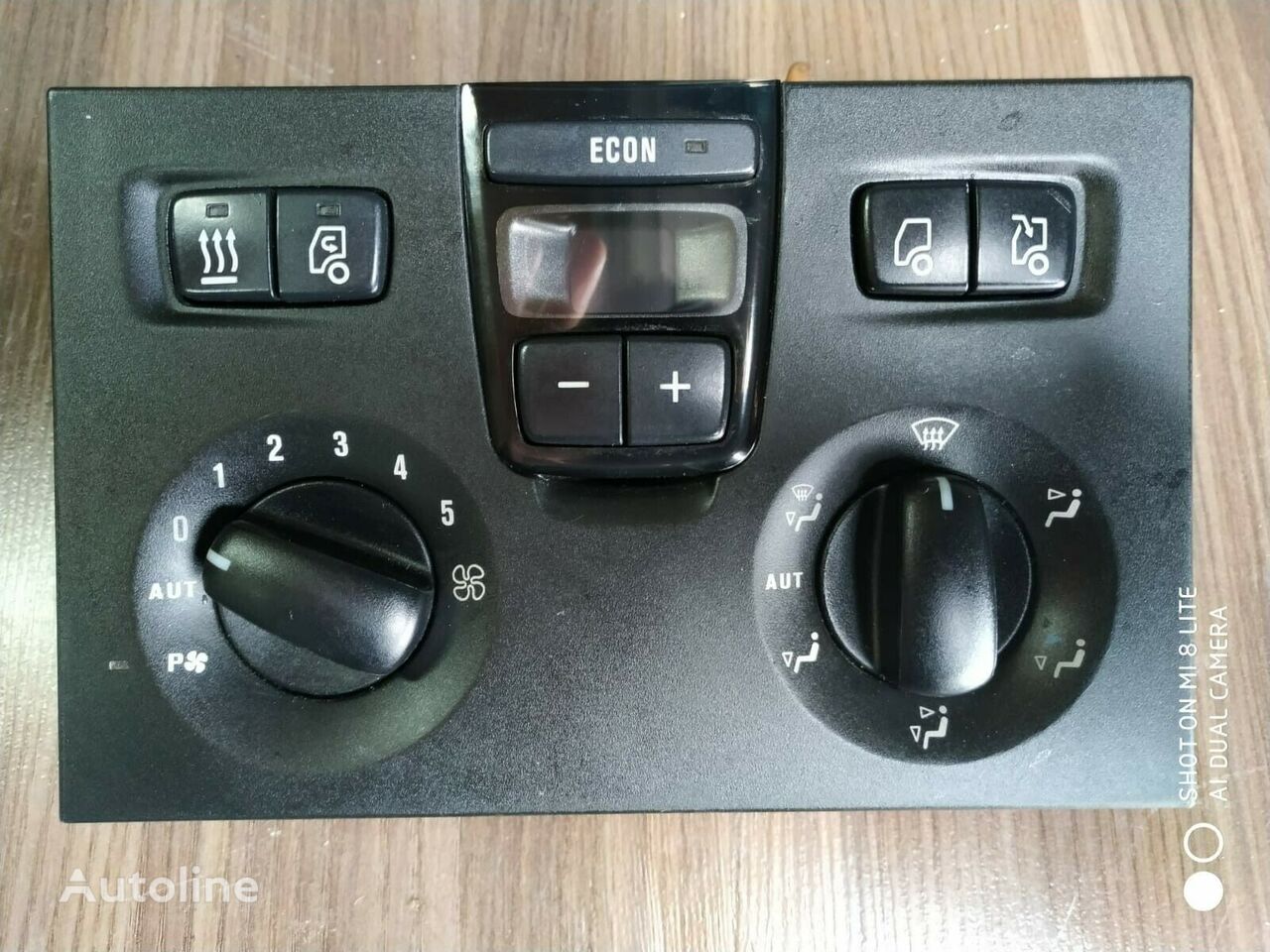 Scania HEATER CONTROLS WITH TWO KNOBS dashboard for truck - Autoline