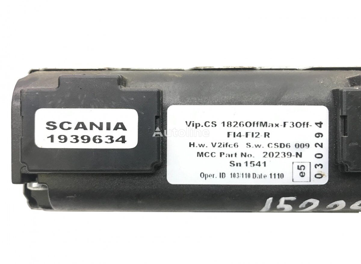 Panou cu dispozitive Scania K-series (01.06-) 1939634 pentru autobuz Scania K,N,F-series bus (2006-) - Autoline