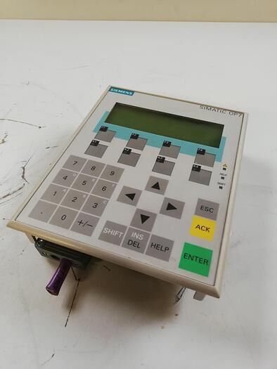 Siemens SIMATIC 6AV3 607-1JC20-0AX1 dashboard for industrial equipment