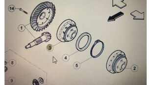 77 diferencial para Claas Celtis 456 tractor de ruedas