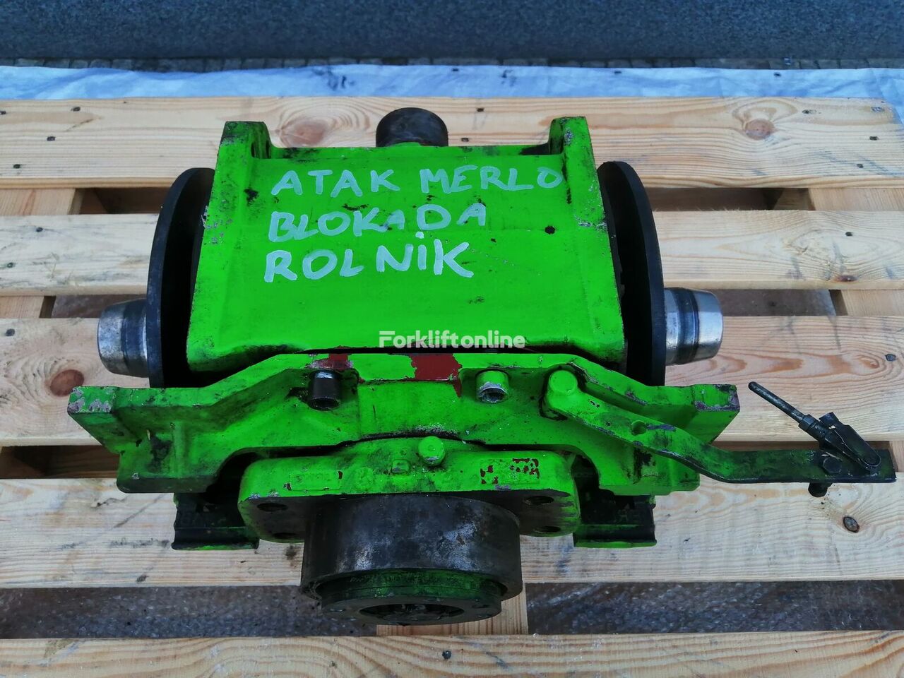 (Atak kompletny) Merlo P30.7 P32.6 (tył) differential for telehandler