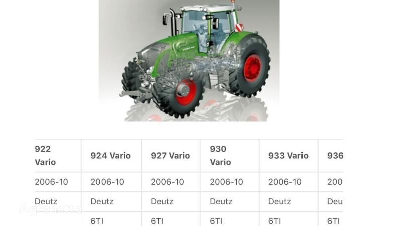 Fendt 927 differentieel