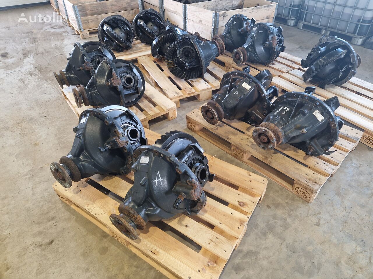 IVECO Wkład mostu Diff Rear Axle Head MS17X MS 17X Stralis Meritor 37/ 42560546 diferencial para IVECO Wkład mostu Dyferencjał Diff Rear Axle Head MS17X MS 17X Iveco Stralis Meritor 37/10 3.70 RSS1344C camión