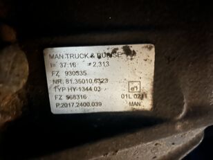 MAN 37:16 81.350106323 diferencial para MAN TG3 cabeza tractora