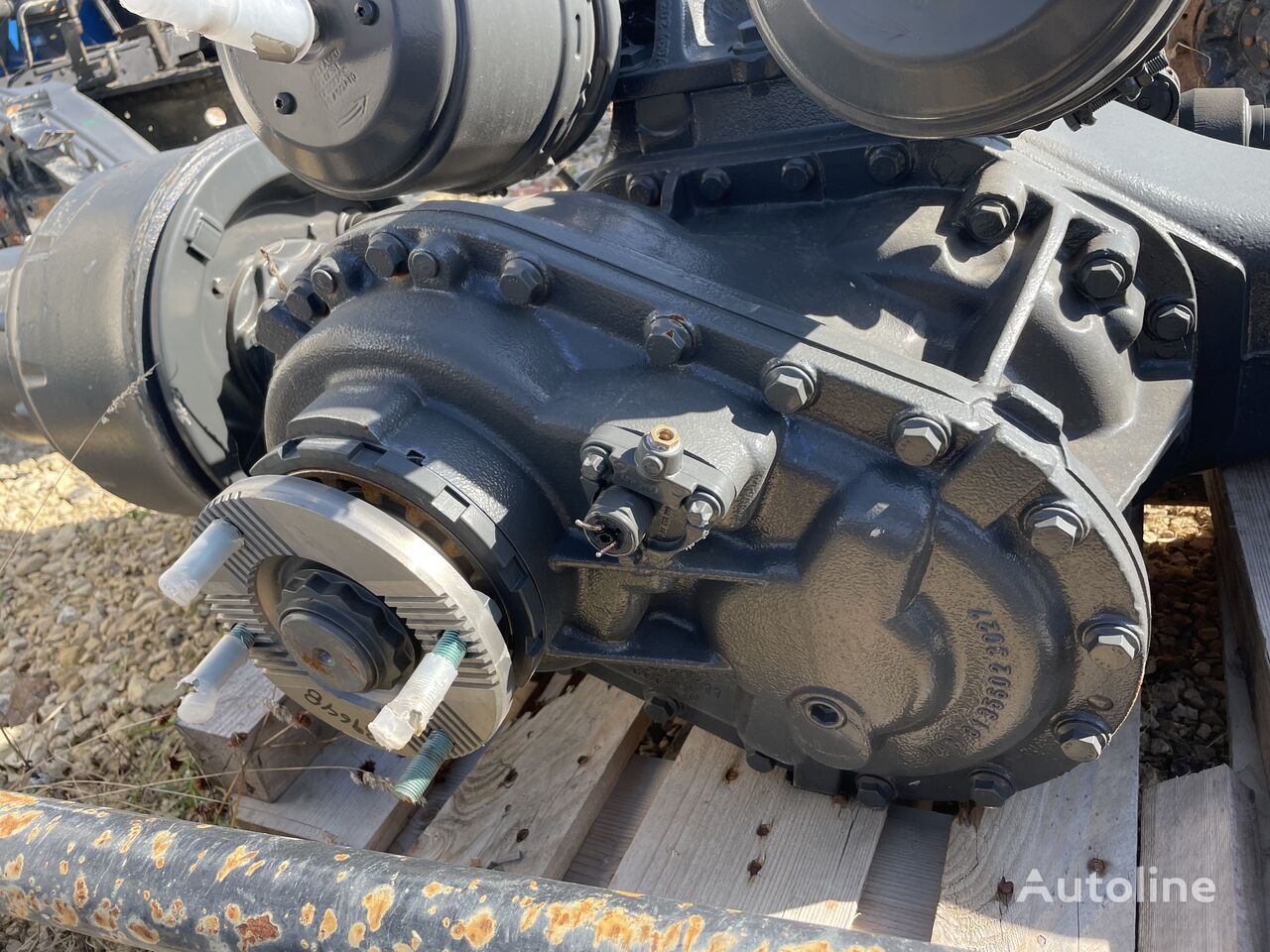 وحدة التخفيض MAN F 2000 F 90 Rear Front Axle Differential Diff TGS TGA TGX HP1352 لـ الشاحنات MAN TGA TGM TGS TGX TGL F 2000 F 90