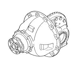 MAN TGA 28.320 (01.00-) diferencial para MAN 4-series, TGA (1993-2009) tractora