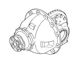 MAN TGX 18.480 (01.07-) differential for MAN TGL, TGM, TGS, TGX (2005-2021) truck