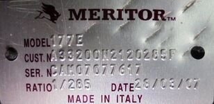 Meritor diferencial para IVECO Stralis 440S50 cabeza tractora