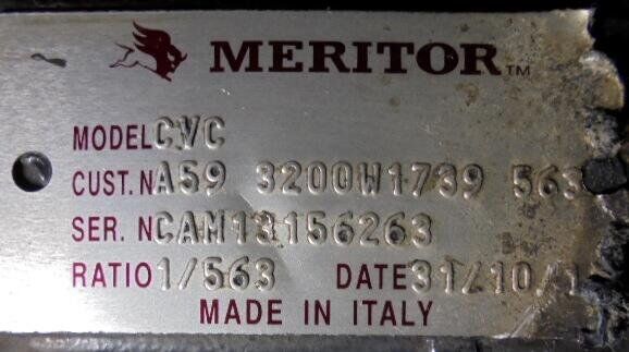 diferensial Meritor CVC 8x45 untuk truk IVECO 180E25