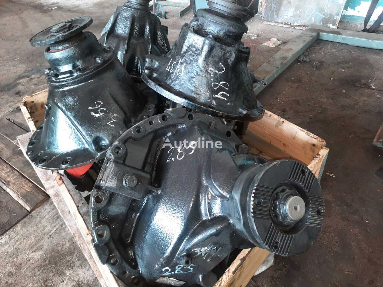 Volvo MS17X.- 2.85/ 3.08 .\5.29\ 5.63. differential for Volvo FH12\ FH-13 truck tractor