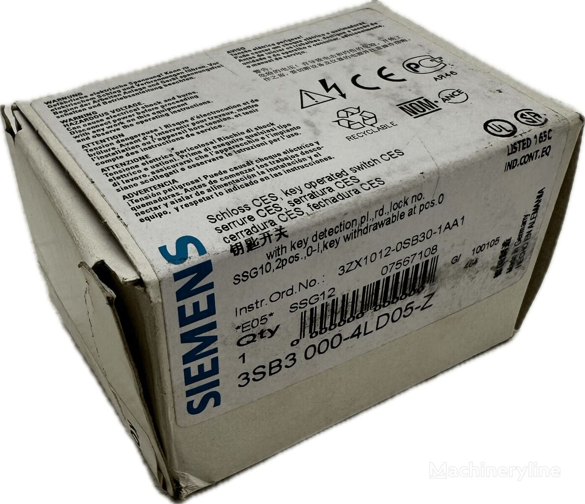 serratura porta Siemens CES 3SB3000-4LD05-z per macchine industriali