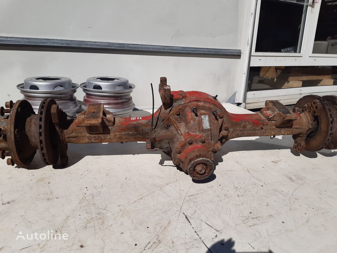 120 E 22 D tector, 120 E 22 P tector, 120 E 22 FP tector drive axle for IVECO EuroCargo I-III truck