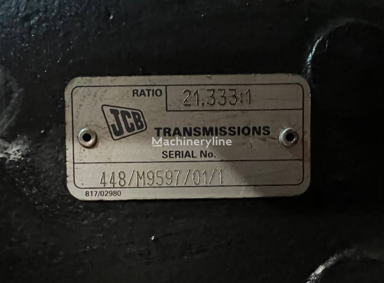 JCB 448/M9597 eje motriz para JCB