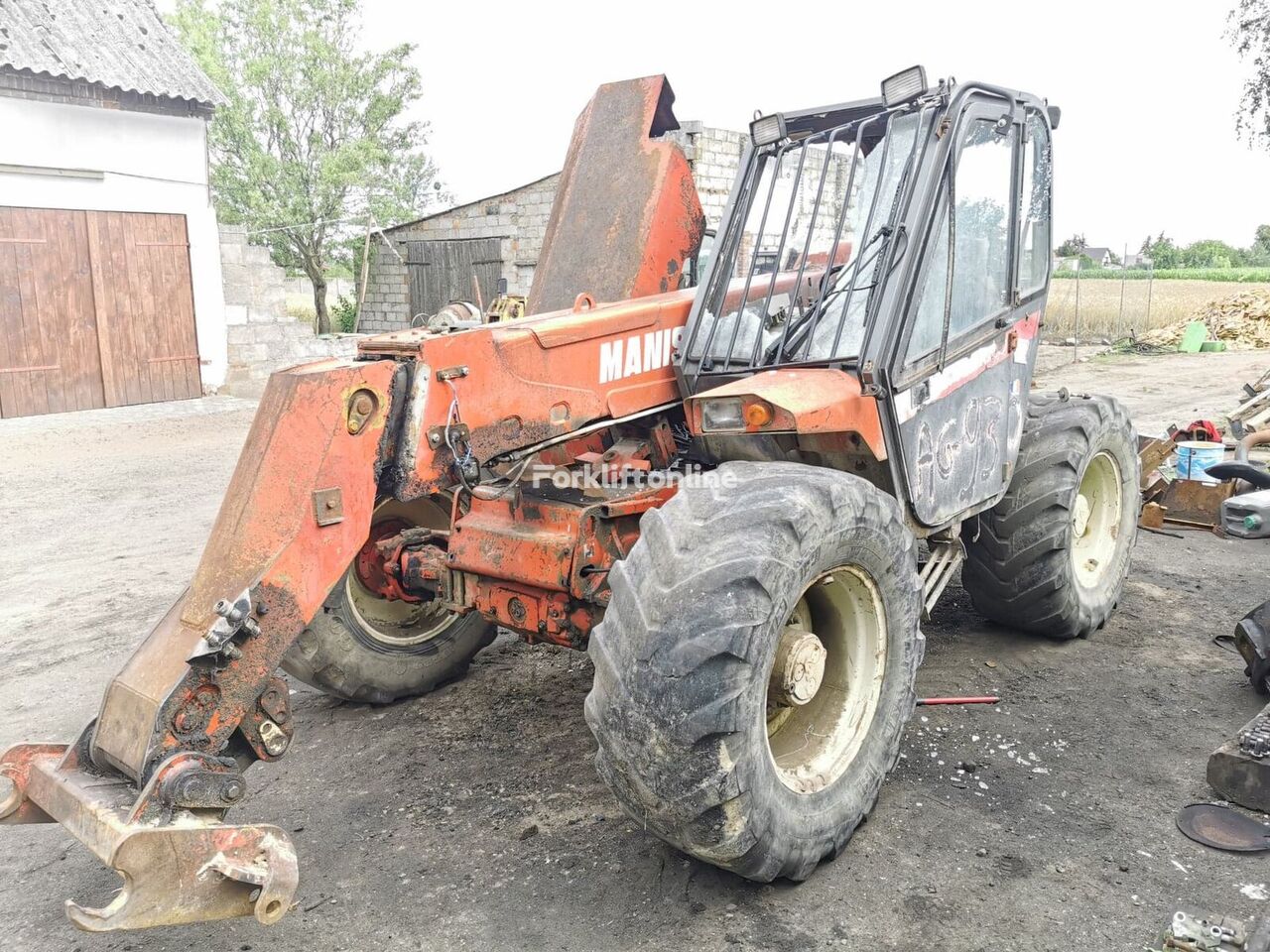 ведущий мост Manitou MLT 725 ( Układ planetarny) для телескопического погрузчика