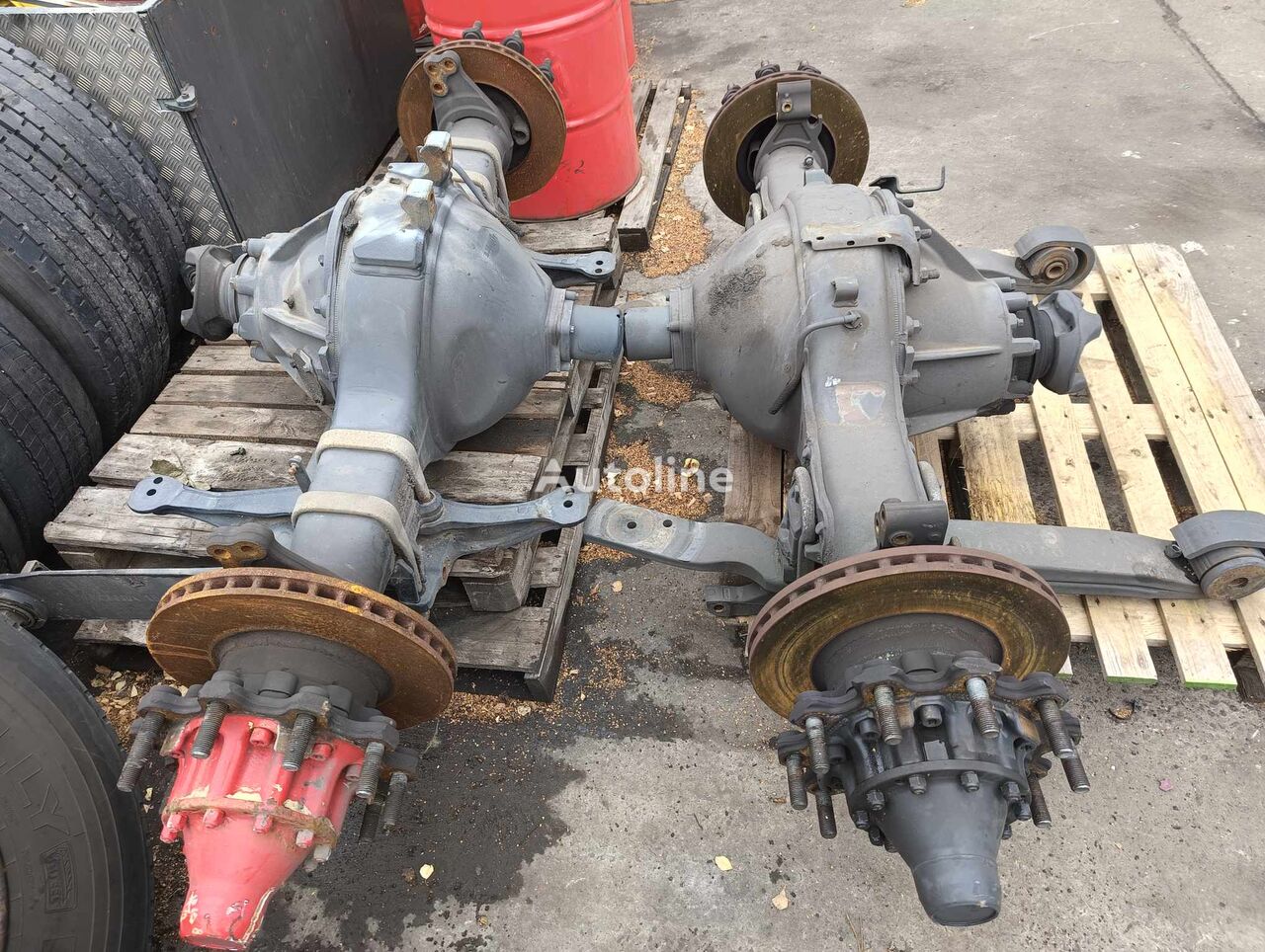 essieu moteur Scania NGS pour tracteur routier Scania NGS