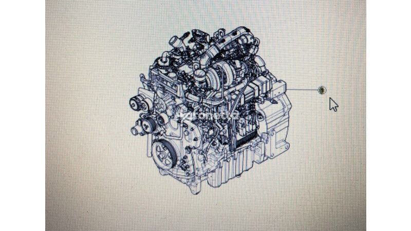 engine for Claas Arion 510  wheel tractor