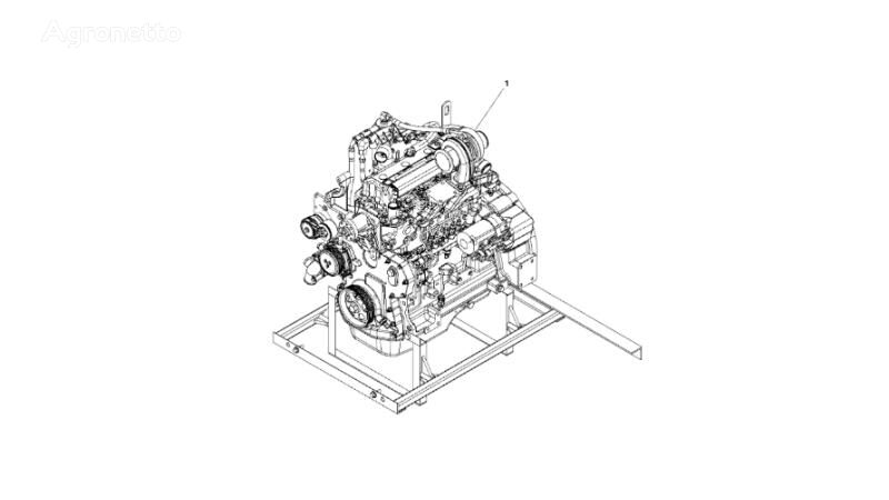 moteur RG40070 pour John Deere 9470RX