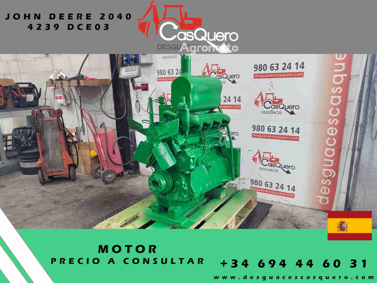 motor za John Deere 2040 4239D traktora na kotačima