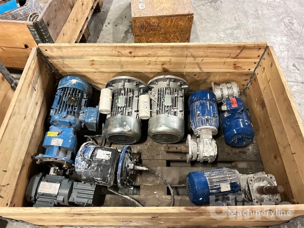 motor BEVI, EBARA, Nord drivsystem, SEW-Eurodrive Div