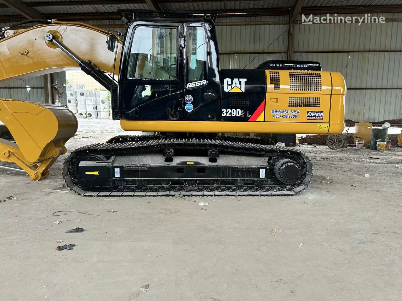 CAT 329D CAT motor voor graafmachine