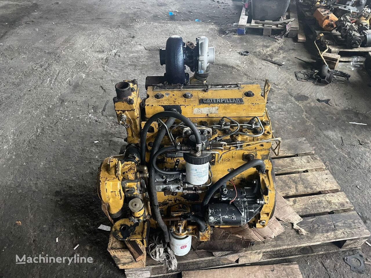 Caterpillar 3054C motor para retroexcavadora