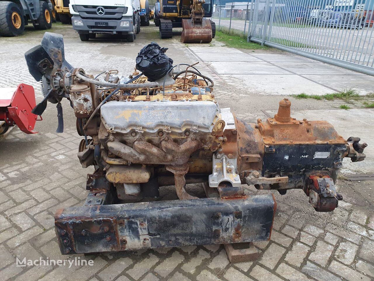 Caterpillar 3208 engine for excavator