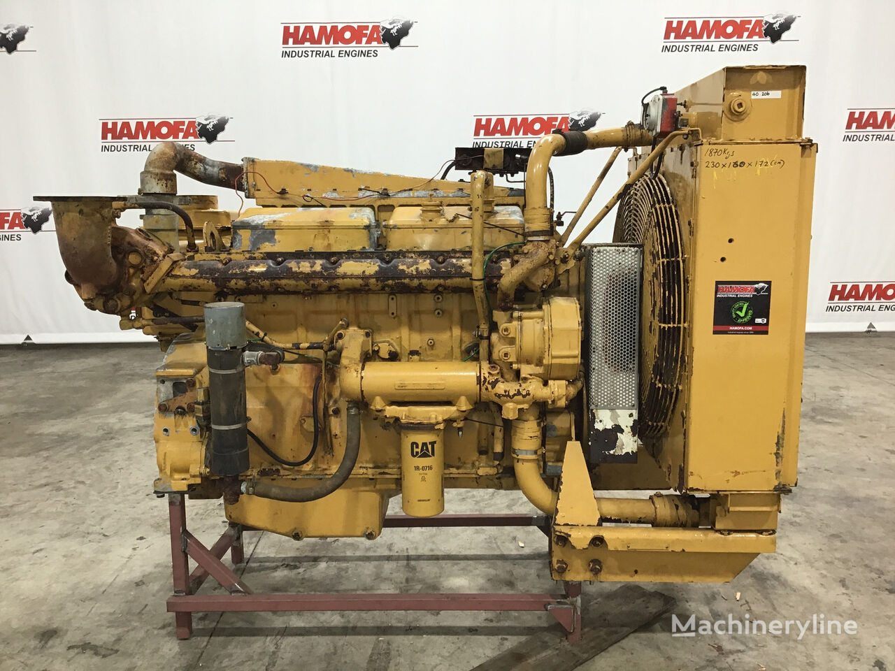 Caterpillar 3406 90U-6N4995 USED Motor für Bagger