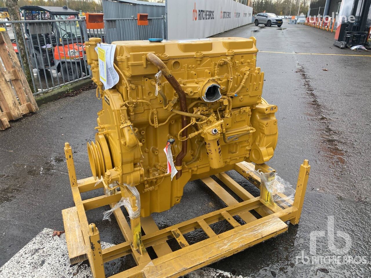 Caterpillar C13 20R9188 Remanufactured Engine. ACERT Fa